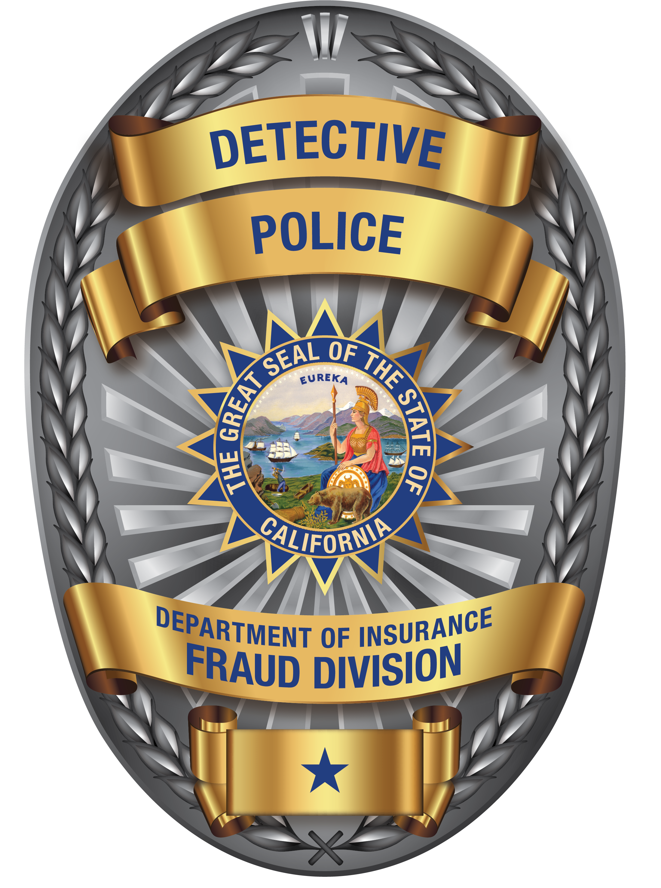 Fraud Division Badge