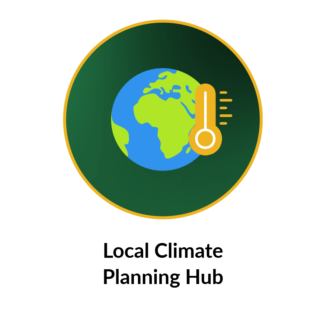 Local Climate Planning Hub Button