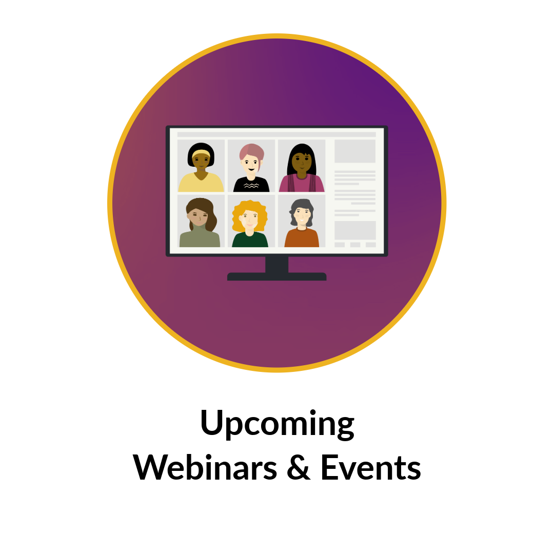 Webinar and Events Button